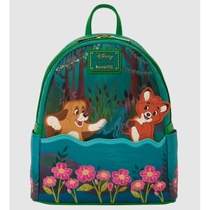 Loungefly Disney Fox and the Hound Tod Copper Mini Backpack BNWT